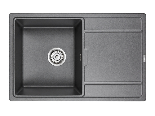 Кухонная мойка Paulmark FLUGEN 50-780 PM217850-DG 80х50 цвет серый